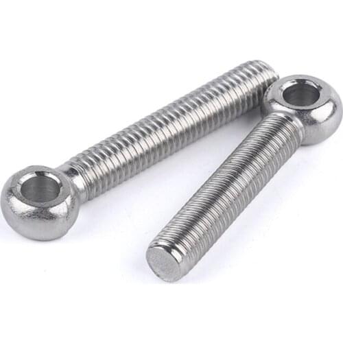 10pcs M5 M6 M8 high quality fisheye screws union screw perforated bolts small ring live festival bolt 304 stainless steel
