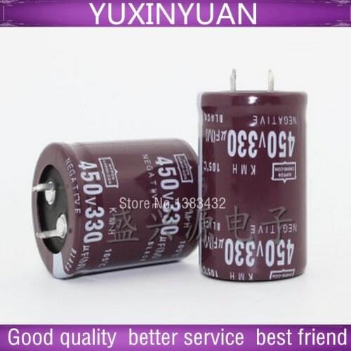 2PCS/lot 450v 330UF 30x40mm into 30x40mm AliExpress