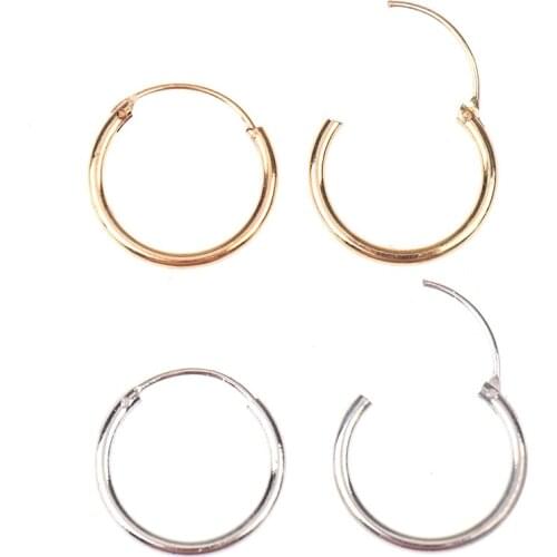 3 Pair/Set Fashion Women Girl Simple Round Circle Small Ear Stud Earring