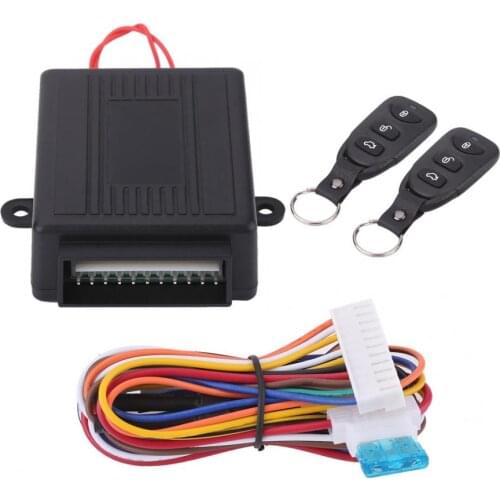 Car Door Lock Keyless Entry System with Trunk Release Remote Central Control Box Kit Universal