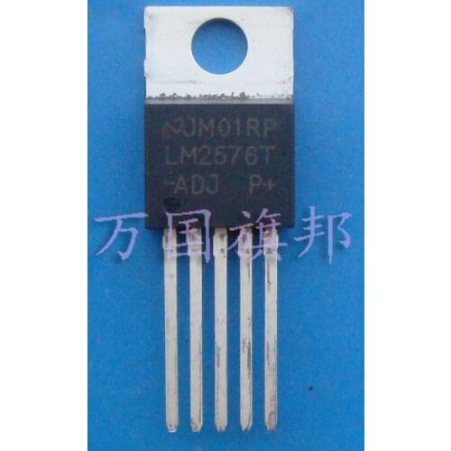 Free Delivery. Switching power supply 5 v voltage regulator tube chip LM2576T - ADJ upright is adjustable