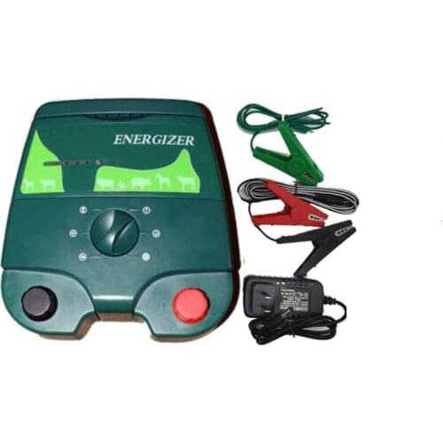 40KM Electric Fence For Animals Fence Energizer Charger High Voltage Pulse Controller Poultry Farm Electric Fence Insulators