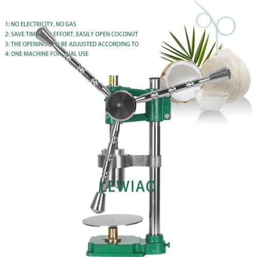 Coconut Hole Opening Machine Coco Water Punch Tap Drill Coconut King Hole Punching Machine