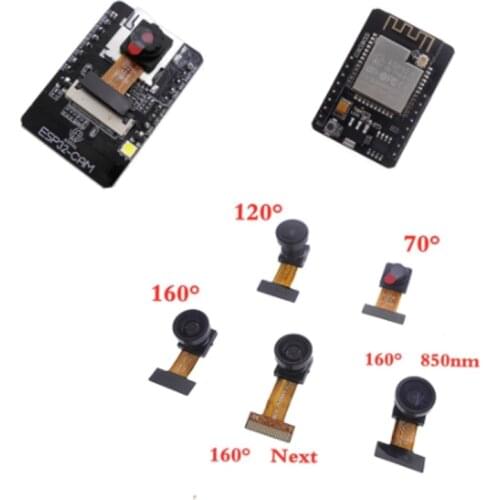 ESP32-CAM WiFi Module 120 degree 160 degree 850nm ESP32-S Development Board 5V Bluetooth with OV2640 Camera Module