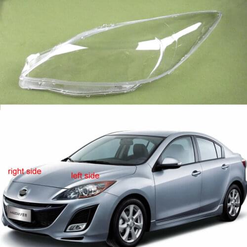 For Mazda 3 Speed 2011 2012 2013 2014 2015 Headlamps Glass Cover Transparent Lampshades Lamp Shell Masks Lampshade Lens Glass