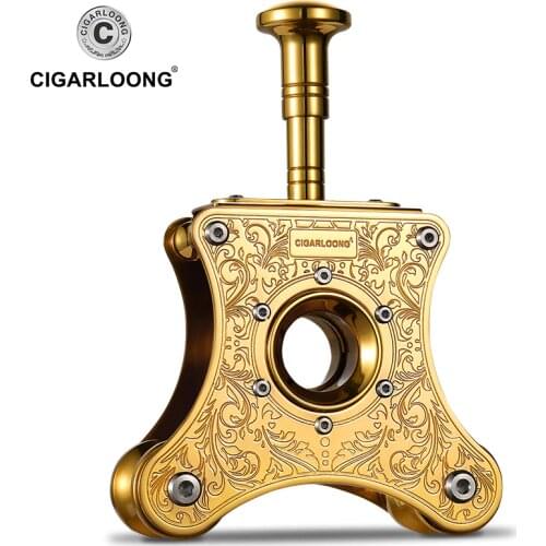 CIGARLOONG Cigar Scissors Stainless Steel Desktop Thicker Metal Large Cigar cutter CC-132