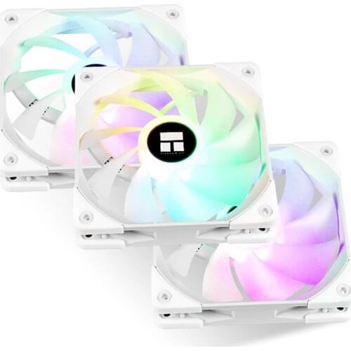 Thermalright TL-C12W-S X3 ARGB 120mm/ 3 in 1/CPU cooling fan 5V chassis cooling fan 4pin PWM silent ARGB with 17 colorful modes