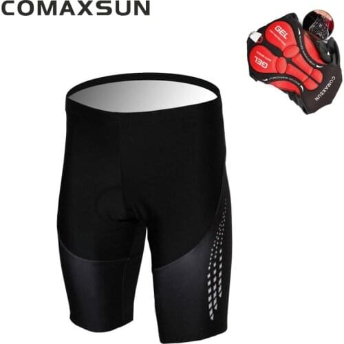 COMAXSUN Cycling Shorts 5D Gel Padded Shockproof MTB Bike Bicycle Road Ropa Ciclismo Tights S14