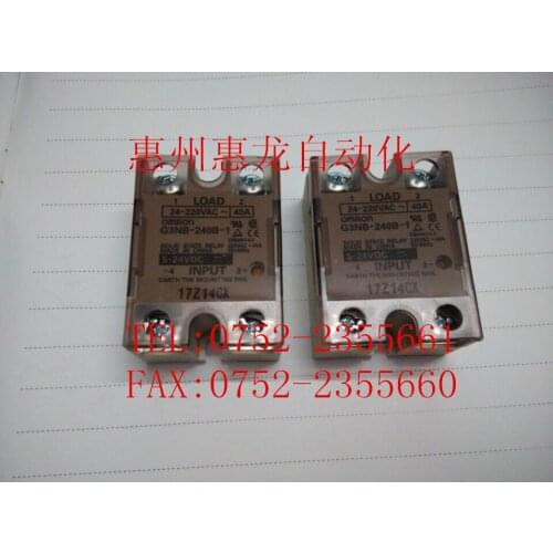 [ZOB] Supply of new original OMRON Omron solid state relays G3NB-240B-1 DC5-24V 40A --5pcs/lot