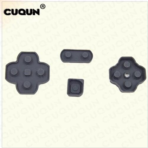 1set=4pcs Original Keypad Buttons For Nintend 2DS Keypad Glue Conductive Adhesive Key For 2DS Host