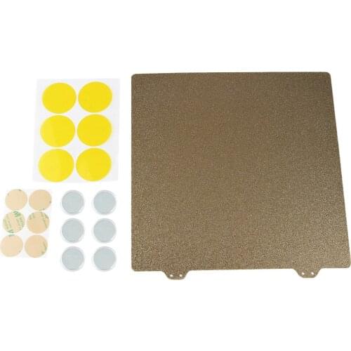 3D Printing Build Surface, 3D Printer Heat Bed Platform Sticker Sheet Kit with 9-in-1 Magnets, 8.7x8.7inch, Square