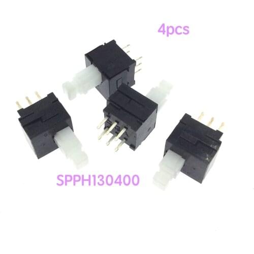 4pcs SPPH130400 for ALPS original 10*10*17.5 car emergency light self-locking switch
