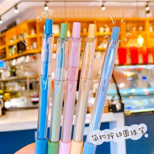 5pcs/lot Gel Pen 0.5mm Kawaii Pen Colorful Gel Pen School Office Writing Supplies Student Stationery