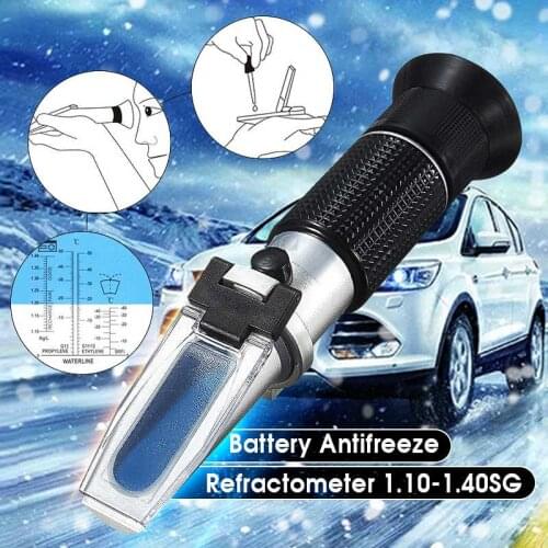 ATC Automatic Car Vehicle Battery Liquid Tester Hydrometer Antifreeze Fluid Refractometer Glycol Ethylene Propylene Tester