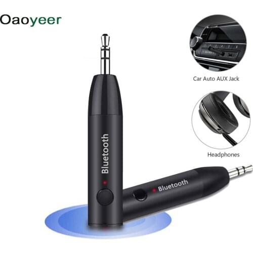 Bluetooth 5.0 Wireless Music Audio Receiver 3.5mm Jack Aux Receiver Adapter Stereo Handsfree Car Headphone A2 Music Receiver Hot