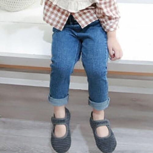 Menoea Kids Jeans Autumn Winter Baby Boys Girls Pants 2021 Denim Toddler Clothes Long Cowboy Cotton Children Trousers Clothing