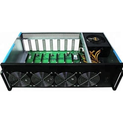 GPU Mining Rig include mining motherboard inbuild CPU 8gpu M08 M08s graphics cards eth RX580 1660TI 3090