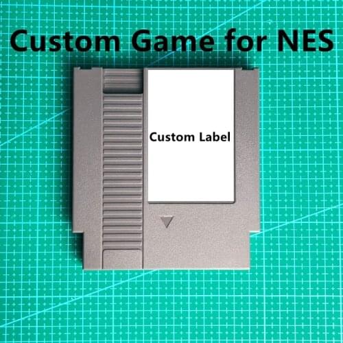 Custom Game Cartridge for NES 72 Pins Video Game Console