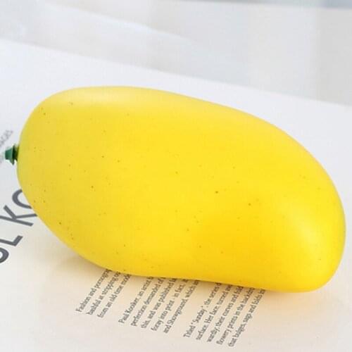 Artificial Fruit Mango Simulation Mini Fruit Model Foam Vegetable Model Kindergarten Teaching Aids DIY Handmade Decoration