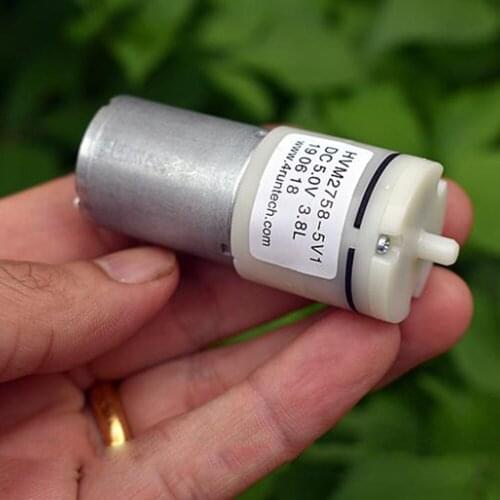 Mini 370 Air Oxygen Motor Pump electric DC 3V 3.7 5V 6V Aeration Pump 3.8L Sphygmomanometer Mute DIY Fish Aeration Tank Aquarium