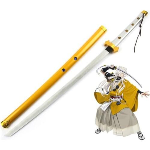 Newest Touken Ranbu Online Kogitsunemaru Katana Wooden Sword Game Character Cosplay Prop Stage Performance Samurai Sword