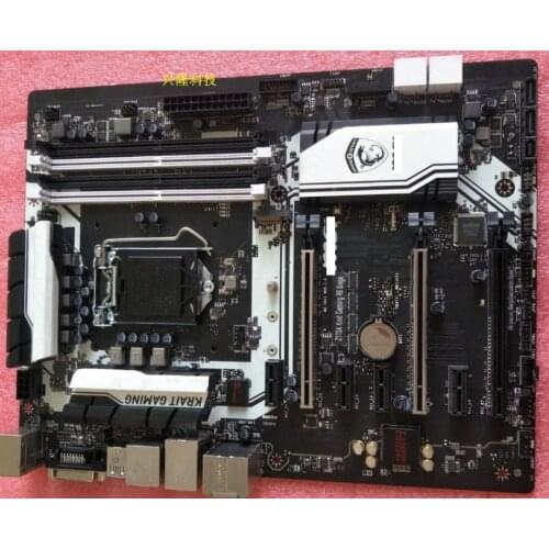 Original motherboard MSI Z170A KRAIT GAMING DDR3 LGA 1155 USB3.0 USB3.1 64GB Z170 Desktop motherboard Free shipping