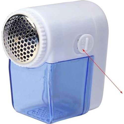 Portable Fabric Sweater Clothes Remover Shaver 2 AA Powered Lint (Random Color)