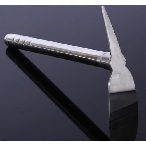 Gardening Digging Tool Garden Metal Rake Stainless Steel Rakes Hoe Farm Garden Tool Grow Flowe Weeding Digger Hand Rake