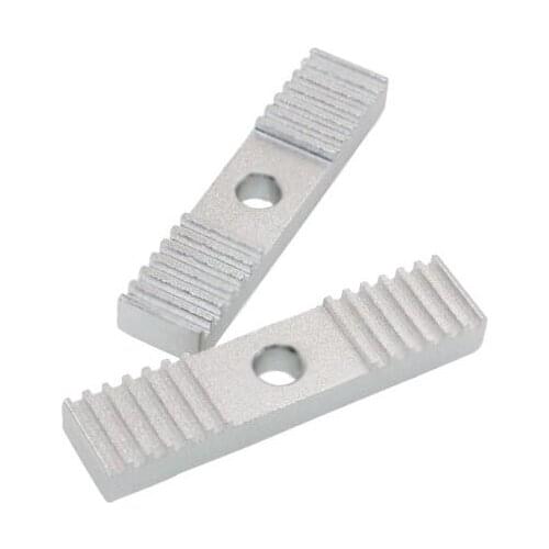 Alloy synchronous belt clip Timing Belt Fixing Tool Pitch 2mm Clamp Fixed Clip 9x40mm oxidation treatment