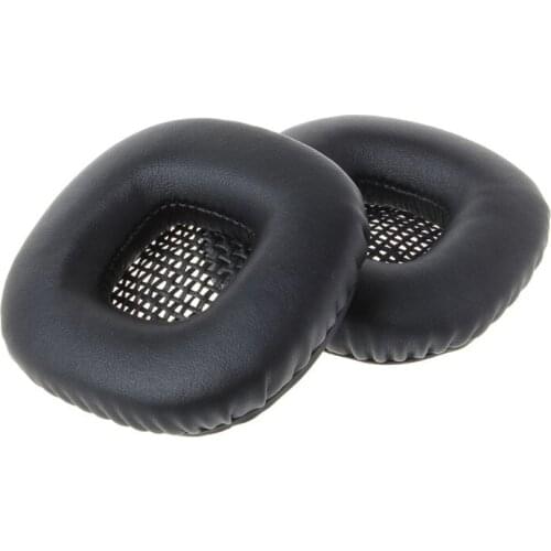 72XB 1Pair Replacement Leather Sponge Ear Pads Earmuffs Cushion Protector for marshall Major I II Headphone Headsets
