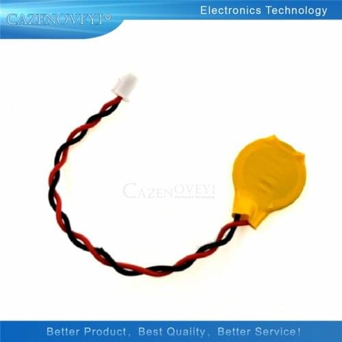 5pcs/lot Notebook BIOS CMOS battery laptop battery CR2032 3P motherboard battery with wire 3V In Stock
