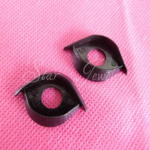 Black color fit for 16mm round shape safety eyes double toy eyelid/100pcs