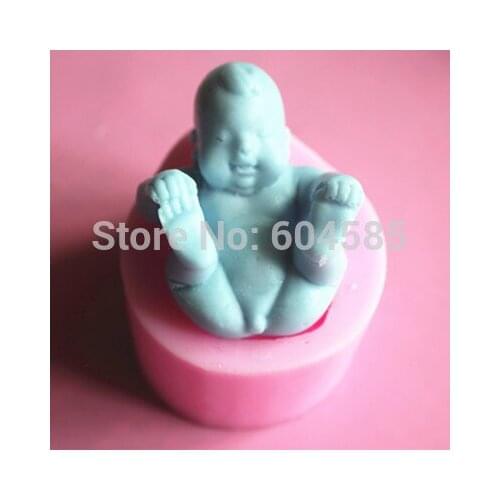 Baby mold S199 Craft Art Silicone Soap mold Craft Molds DIY Handmade soap molds