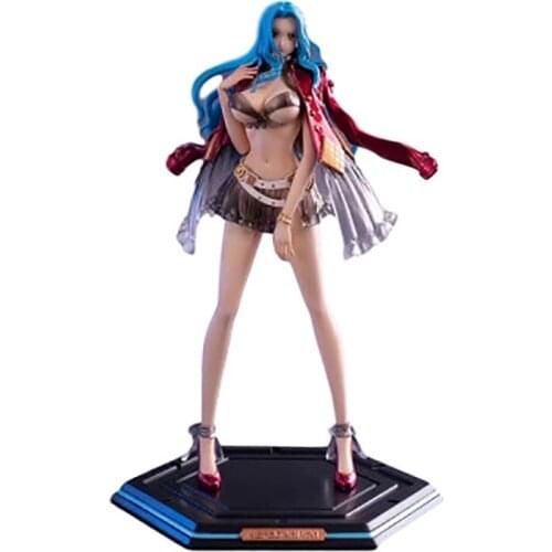 One Piece GK Miss Wednesday Nefeltari Vivi Anime Action Figure Model Street Trend Sexy Girl Standing Statue Collection Toys