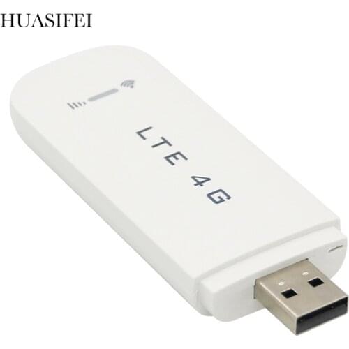 HUASIFEI 4G LTE Unlocked 2.0 USB White Modem Network Adapter modem 4g wifi sim card 4g WiFi router Support Global Network