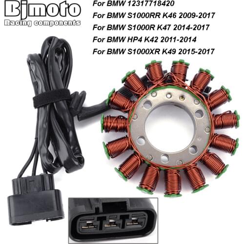 Motorcycle Stator Coil For BMW 12317718420 S1000RR K46 S1000R K47 HP4 K42 S1000XR K49 Motorcycle Stator Ignition Coils