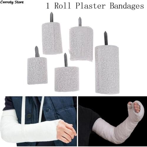 Health Care Tool 1Rool Plaster Bandages Cast Orthopedic Tape Cloth Gauze Emergency Muscle Tape First Aid Tool