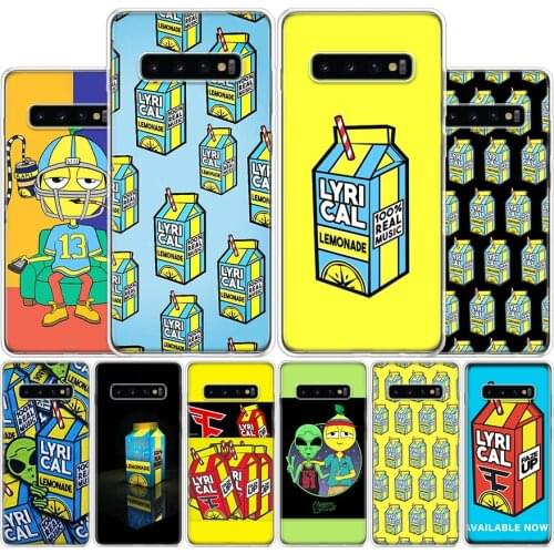 New Aliens Drink Lyrical Lemonade Phone Case For Samsung Galaxy S10 S20 FE S21 Ultra Note 10 9 8 S9 S8 S7 Edge J4 J6 J8 Plus Lit