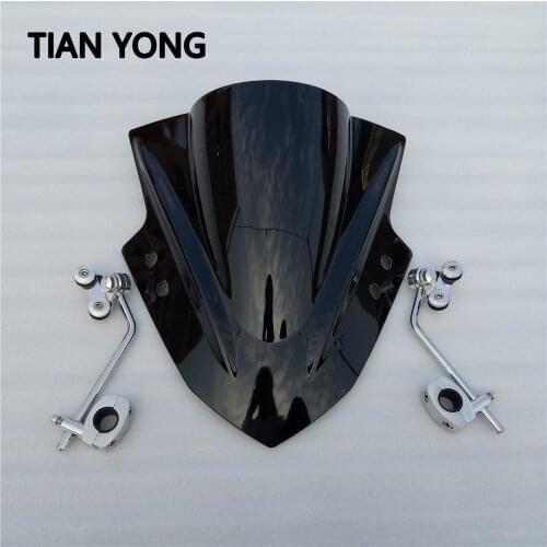 Motorcycle For Yamaha MT03 MT07 MT 07 03 High Quality Windshield Accessories Wind Deflectore Bubble Visor Windscreen