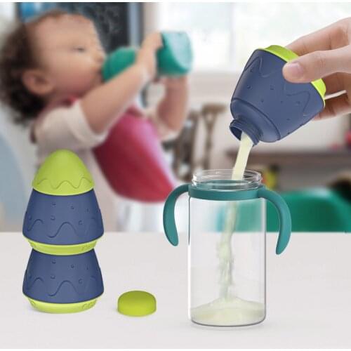 Portable Baby Milk Powder Food Storage Container Toddler Snacks Storage Box Infant Feeding Cereals Formula Dispenser Container