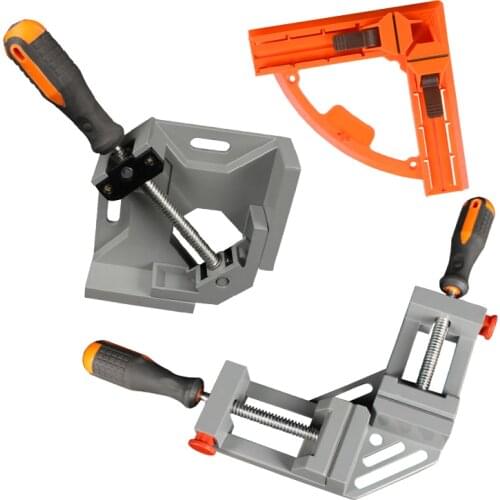 Right Angle Clamp for Clamping Plastic Single 90 Degree Double Handle Corner Clips Framing Photo Joiners Clamp Woodworking