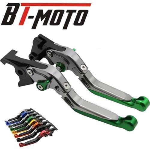 For Honda CRF1000L Africa Twin 2015 2016 2017 Motorcycle Extendable Adjustable Folding CNC Brake Clutch Levers Customizable LOGO