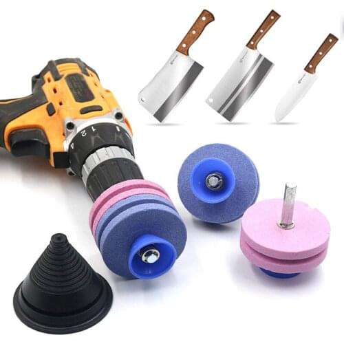 Universal Industrial Grinding Head Four-layer Grinding Wheel Mower Blade New Wear-resistant Double-layer Lawn Mower Sharpener