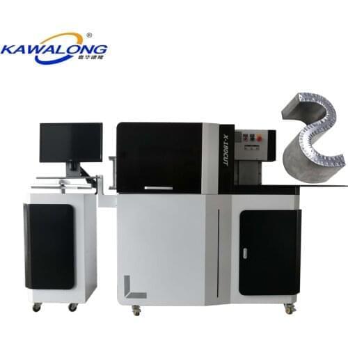 3D Automatic Notching Channel Letter Flanging Bending Machine X180