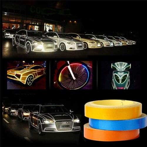 Safe driving at night car accessories car decal reflective sticker decorative sticker warning sticker motorcycle car decorative