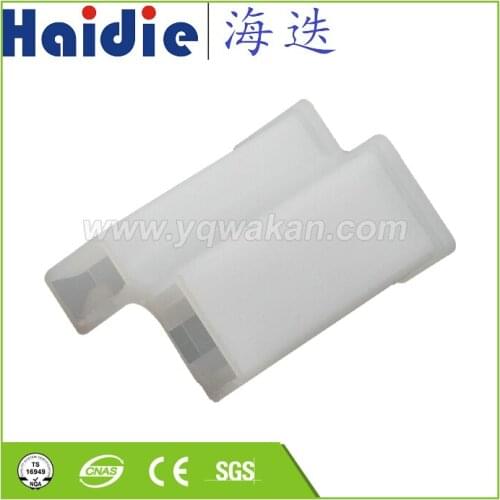 Free shipping 5sets 2pin auto plastic plug cable wire sealed harness unseled pulg connector HDJ021F-6.3-21
