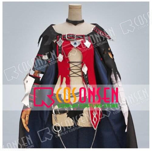 COSPLAYONSEN Tales of Berseria Velvet Crowe Sexy Dress cosplay costume full set adult Halloween costume