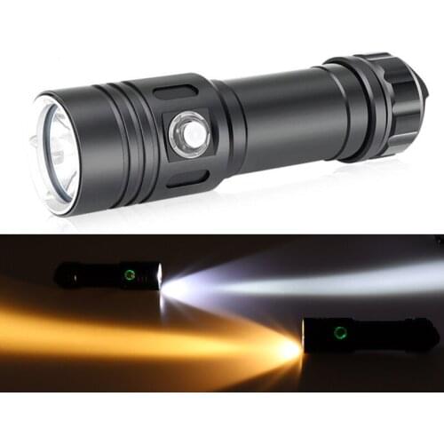 XM-L2 LED Diving LED Flashlight Dive 80 Meter Waterproof IPX8 Underwater Camping Lanterna Torch Lamp use 26650 18650 battery