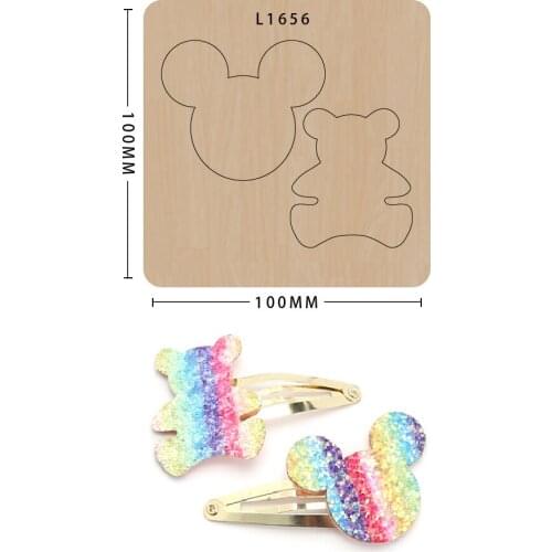 Hand-made cut molds metal cutting die plates new Hairpin shaped cutting dies Punch tool Suitable for big shot sizzix machines