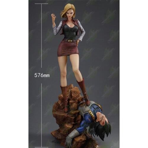 Presale GK Resin statue 1/4 Artificial Man No. 81 Red Dress Limited Edition Handmade Statue size:57*23*25CM